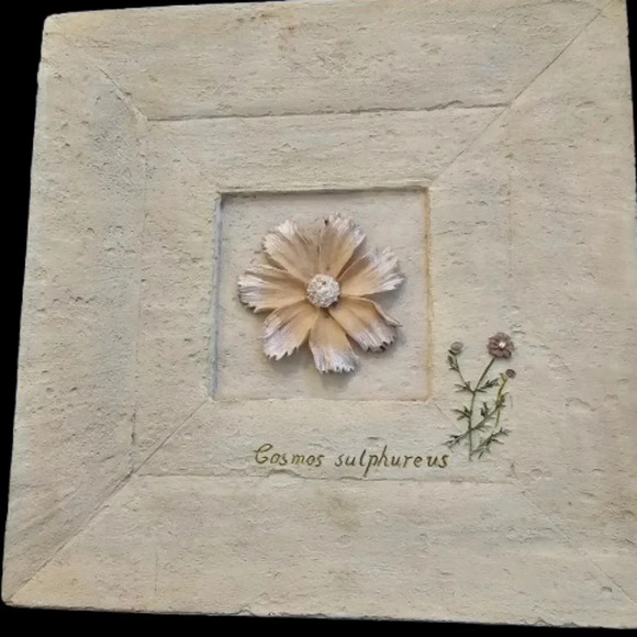 Resin Floral Hangings Set of 3 - Picture 2 of 5